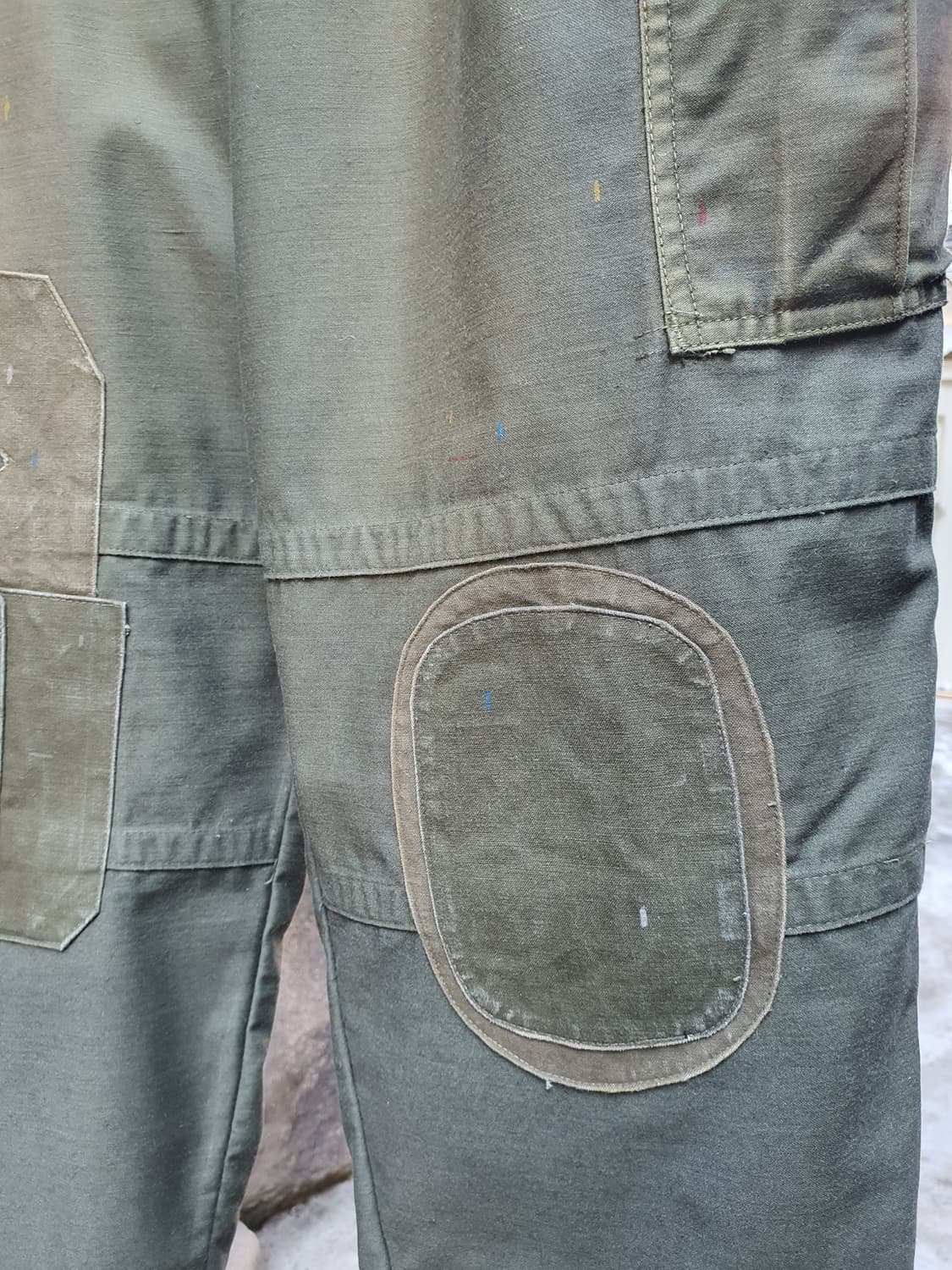 m-65팬츠 빈티지 커스텀 [초기형/ 사이드지퍼/ 썬페이딩] 상품이미지6