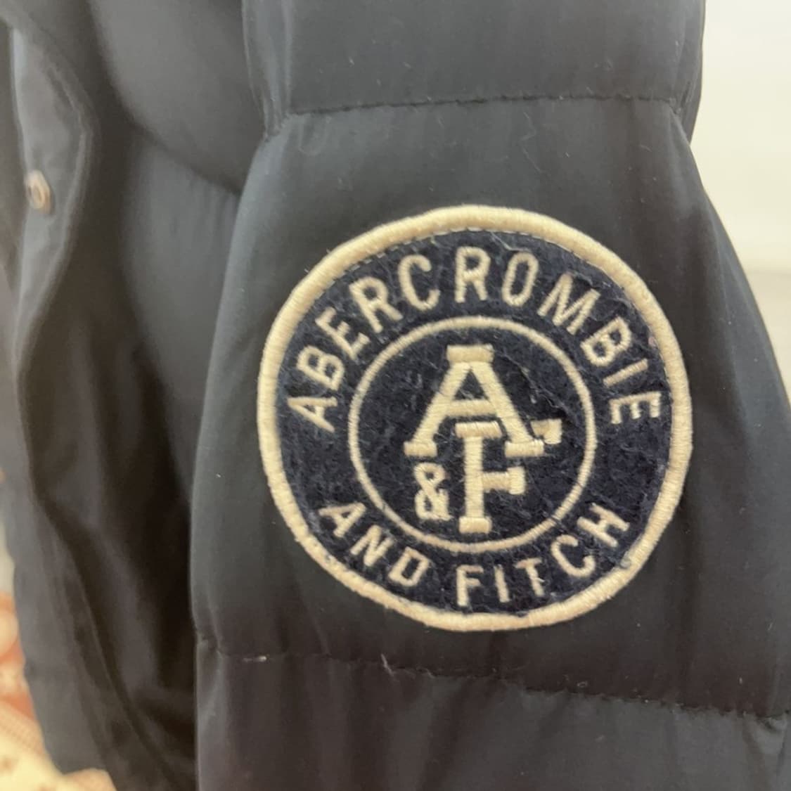 아베크롬비 레트로 Y2K 암패치 푸퍼 패딩 점퍼 L C08899 상품이미지8