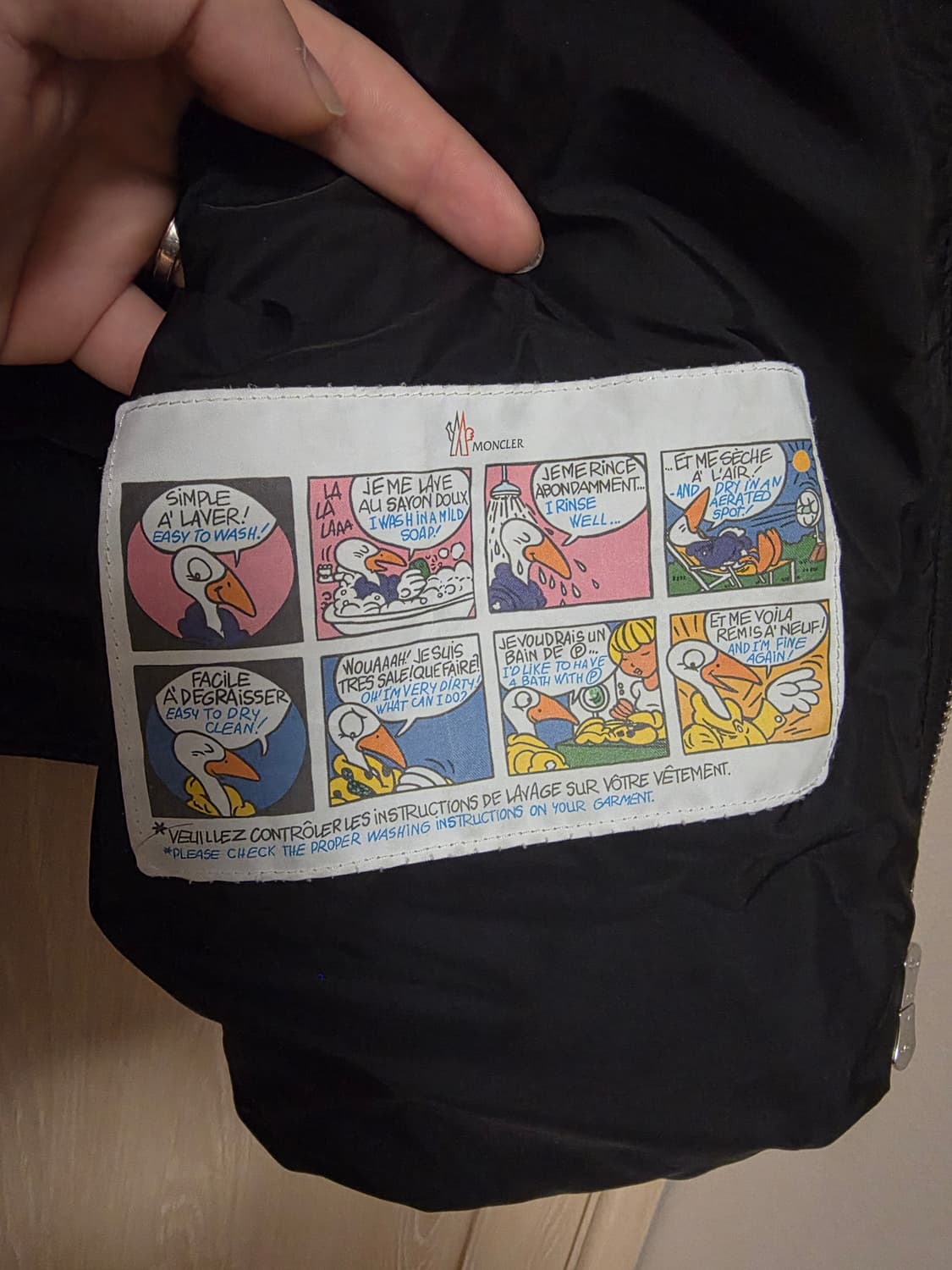 [새상품/5] 몽클레어 아미오 바이커 경량 다운 패딩 자켓 5사이즈 상품이미지9