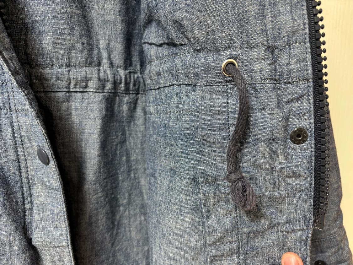 폴로 데님앤서플라이 샴브레이 코튼 후디점퍼 자켓 상품이미지10