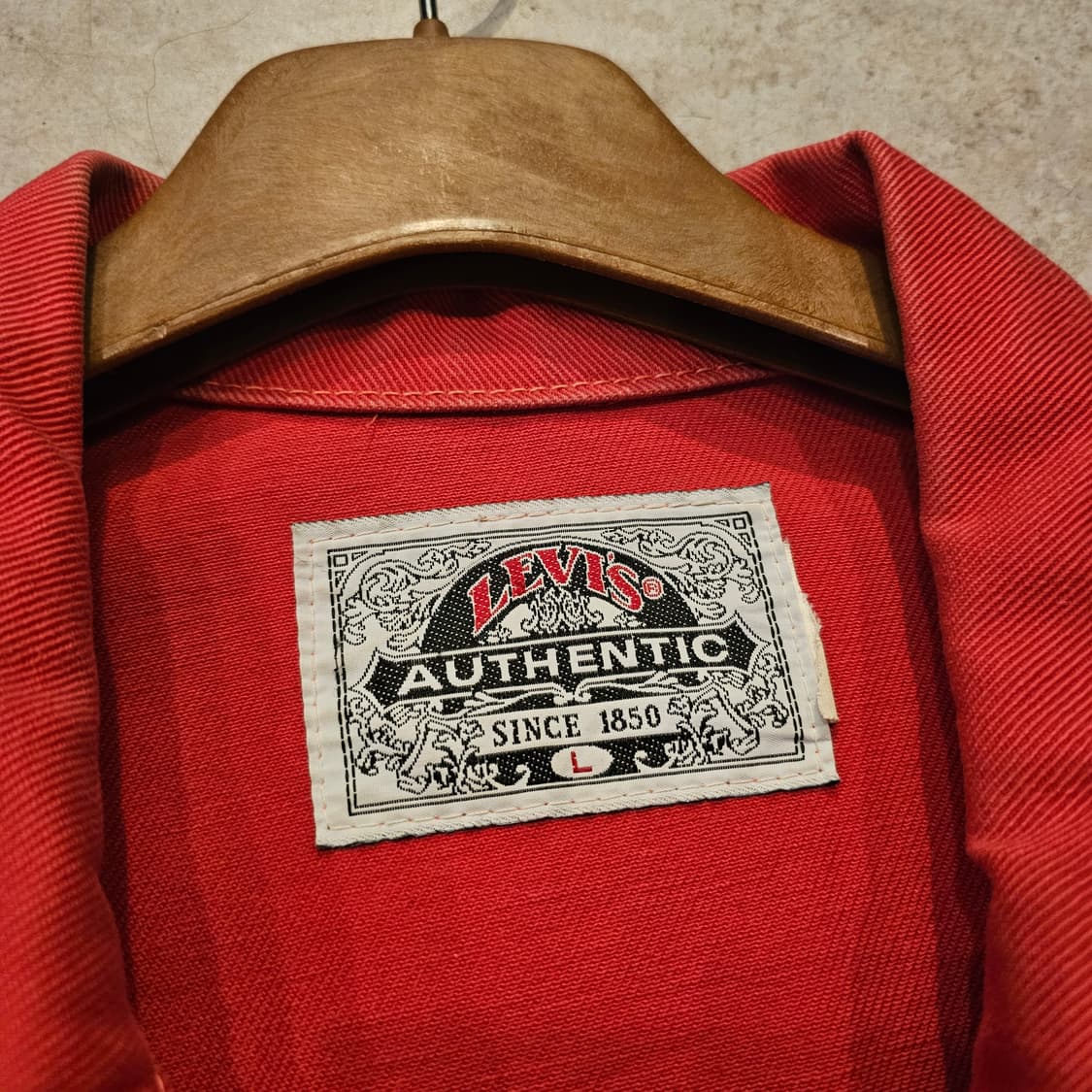 L 리바이스 데님 트러커 자켓 상품이미지2