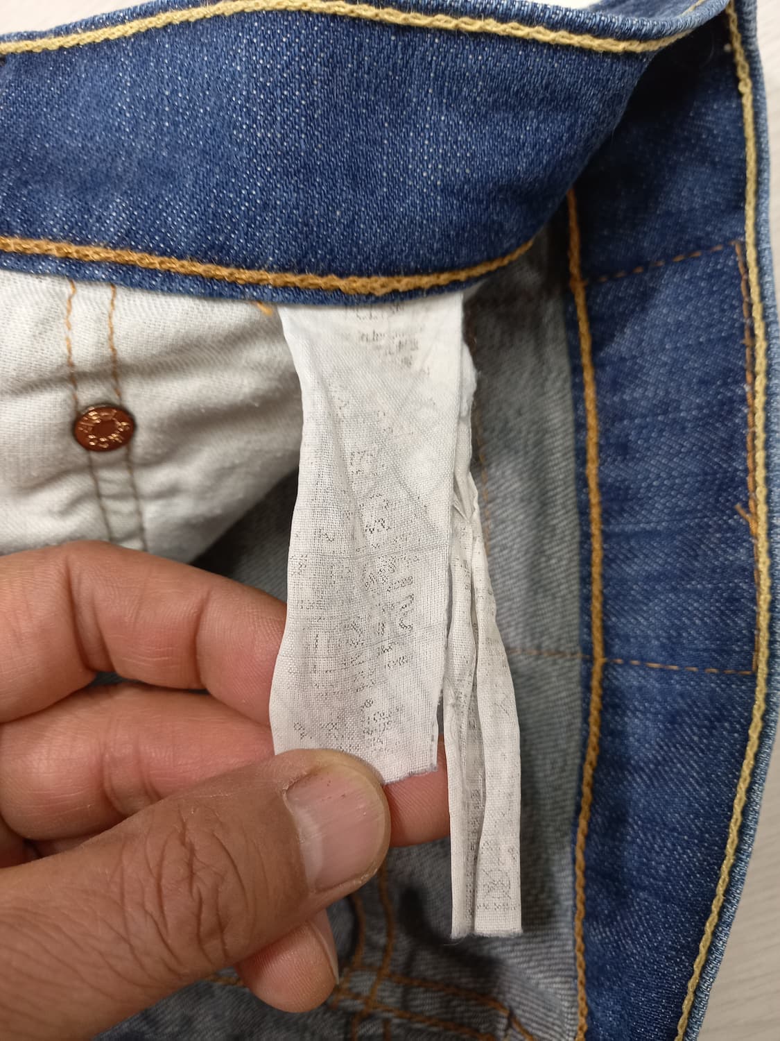 32 리바이스510 워싱 스판 슬림일자진 32-342 상품이미지8