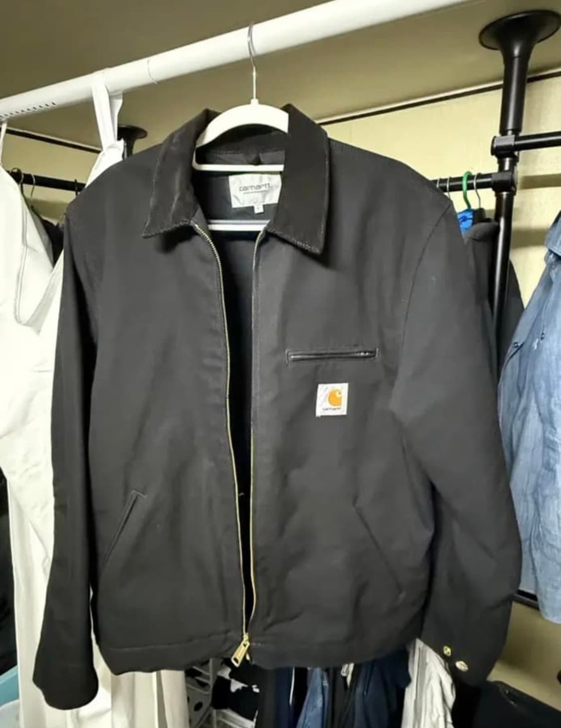 칼하트 wip 디트로이트 자켓 블랙l 상품이미지1