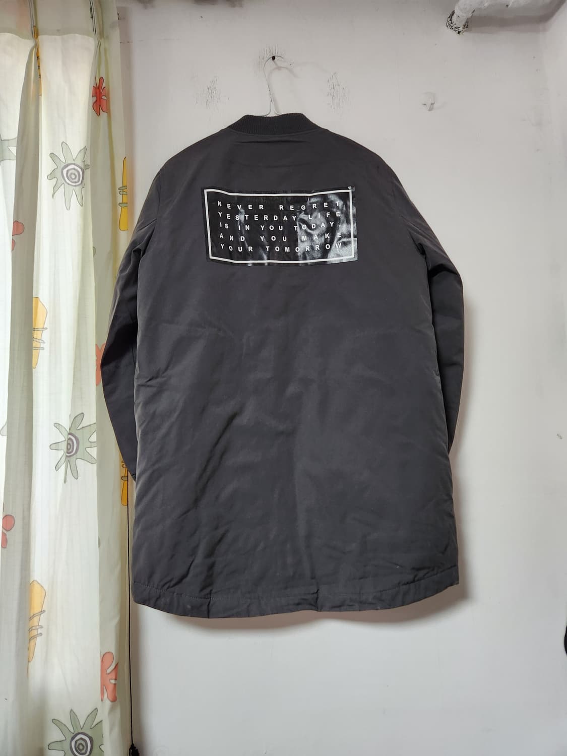 프랑크스톤 롱 항공점퍼 그레이85(S) 상품이미지2