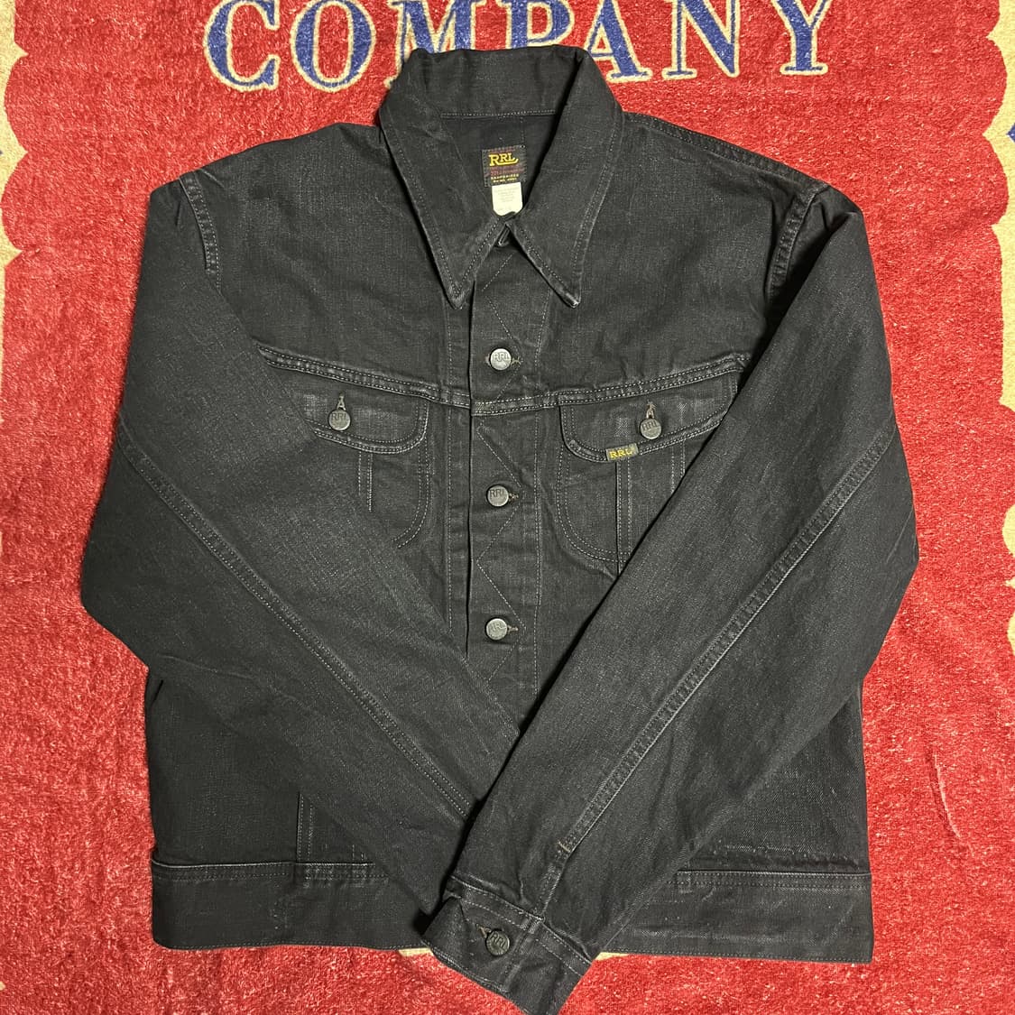 RRL 데님 자켓 LOT271 흑청 상품이미지2