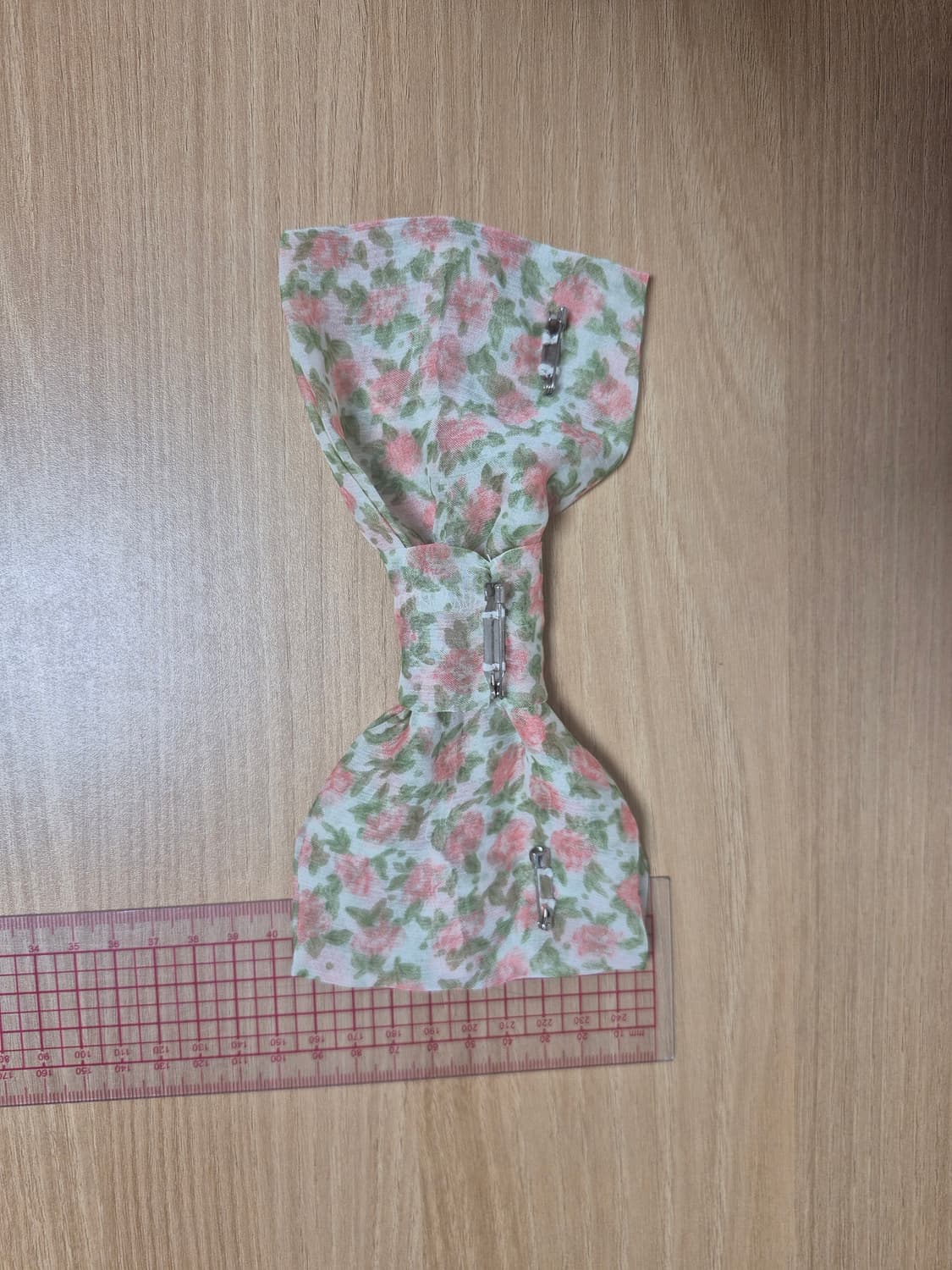 리즈리사 리본브로치 플로럴쉬폰 상품이미지3