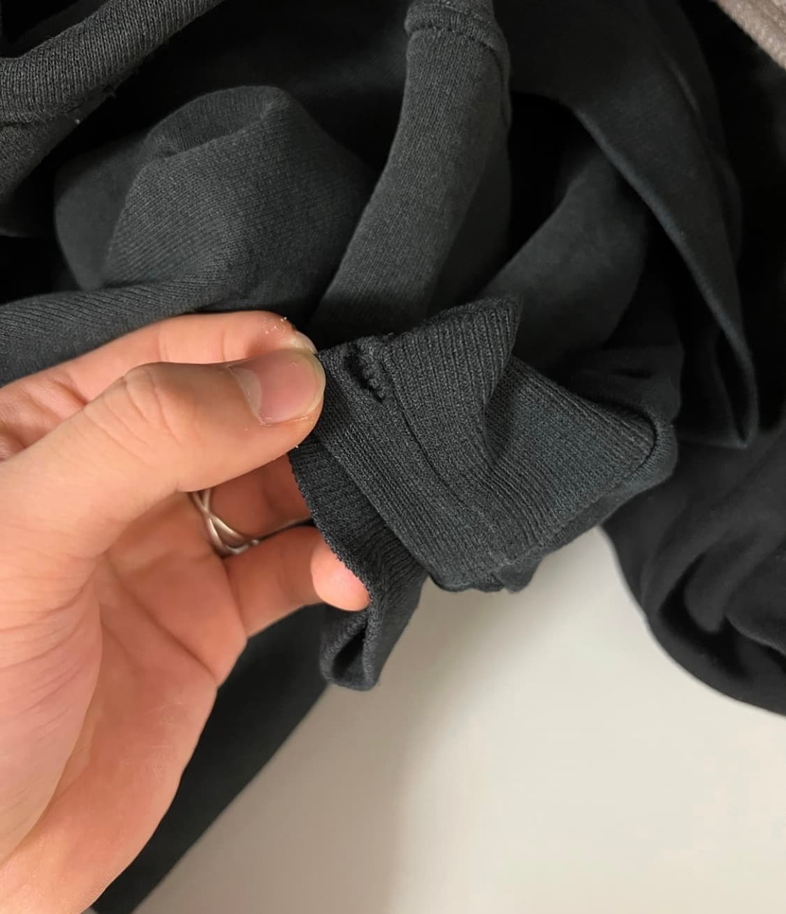 빈티지 러셀 후드집업 블랙 xxl 상품이미지5