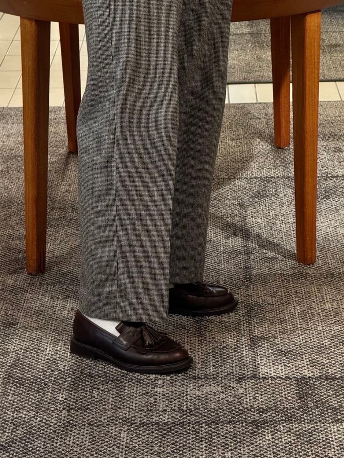 [급처1/4가격]알든 563 테슬로퍼 버건디 브라운 상품이미지6