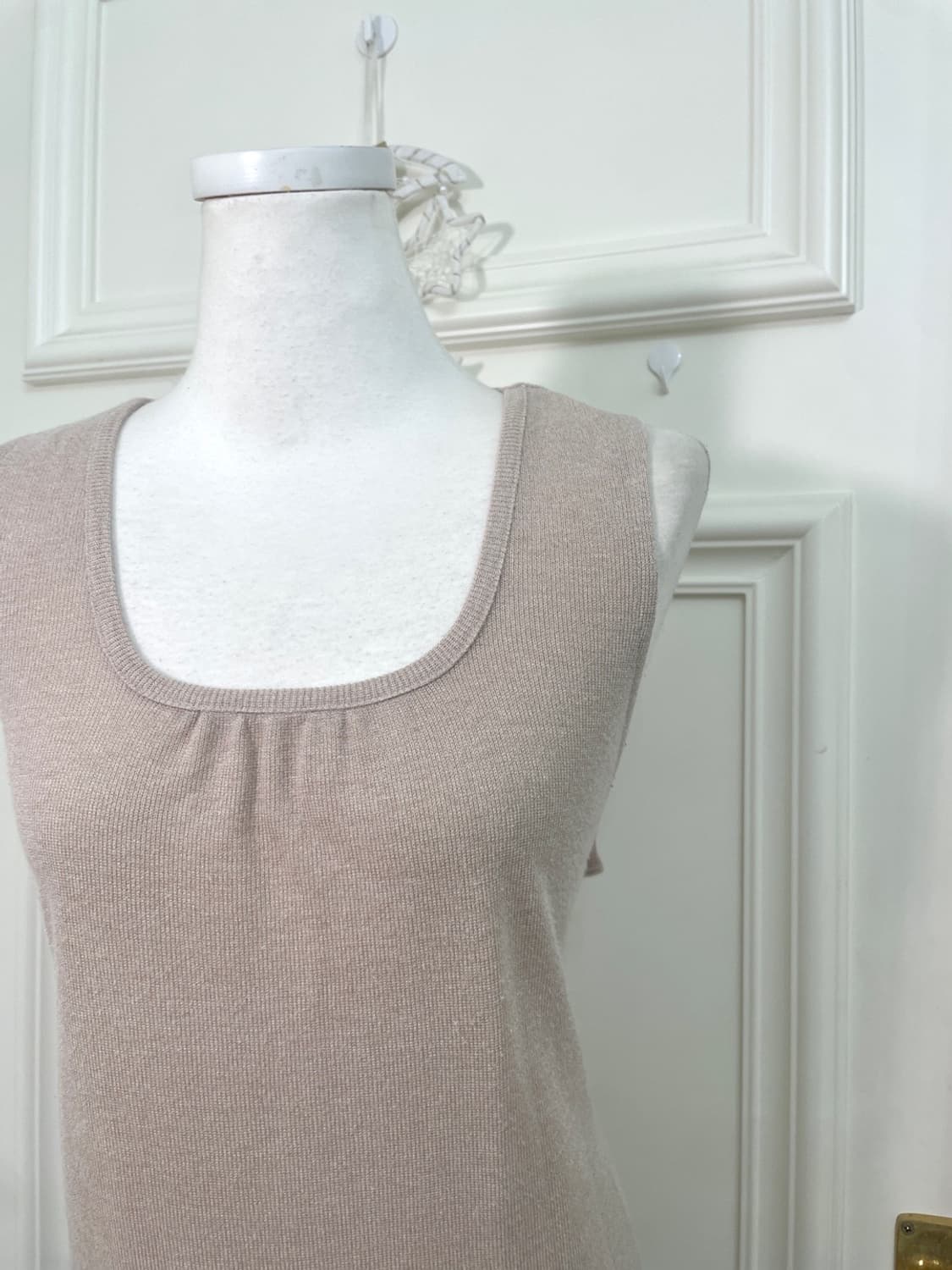 beige crochet mori hoodie cardigan&beige 상품이미지10