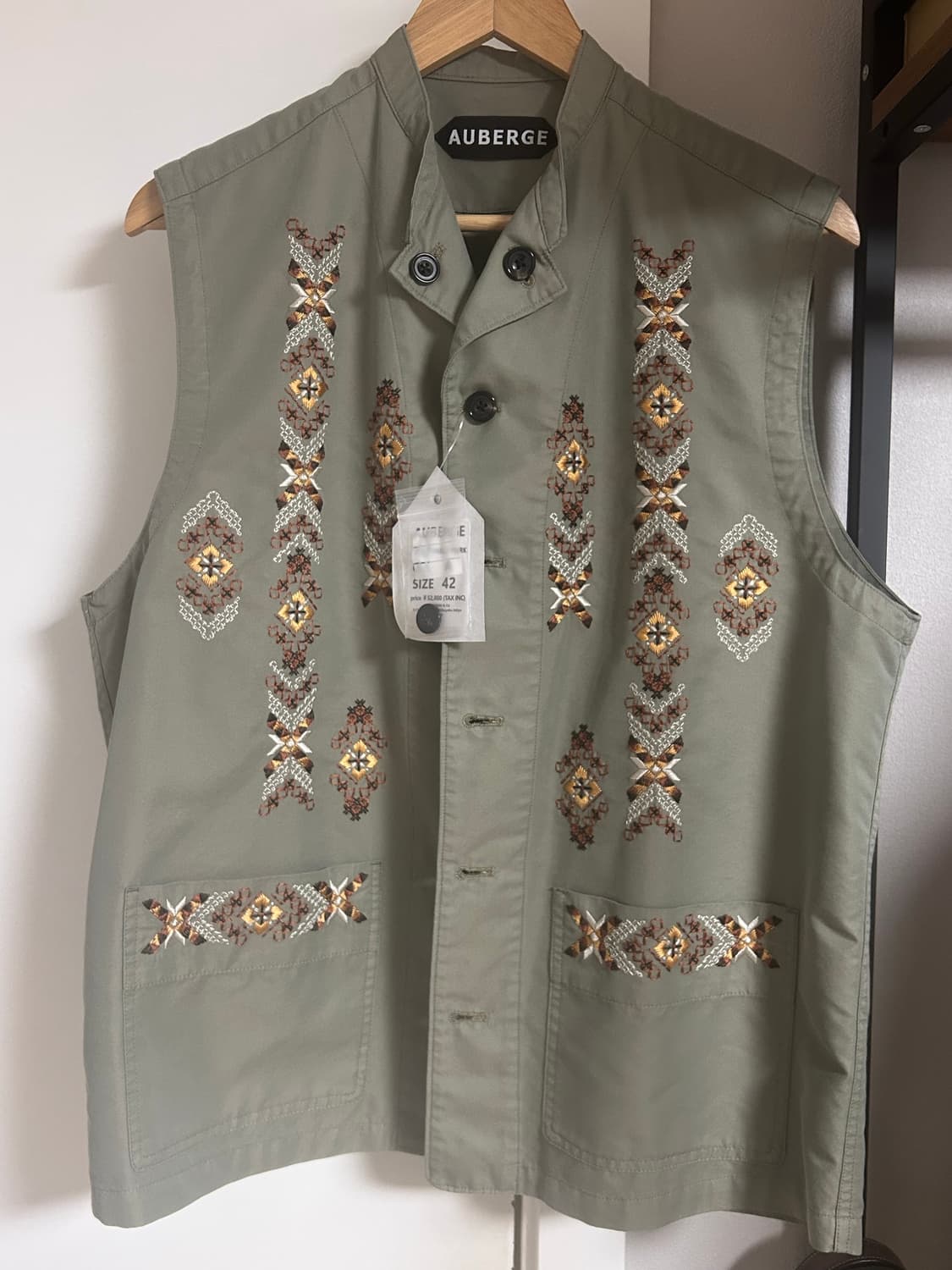 [42] 오베르쥬 pablo folk vest 상품이미지1