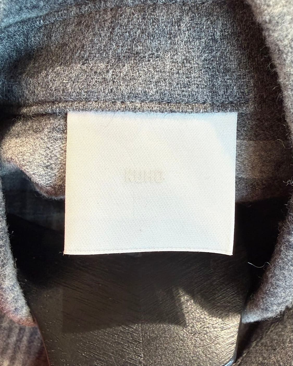 구호 그레이 스트라이프 울 셔츠  상품이미지8