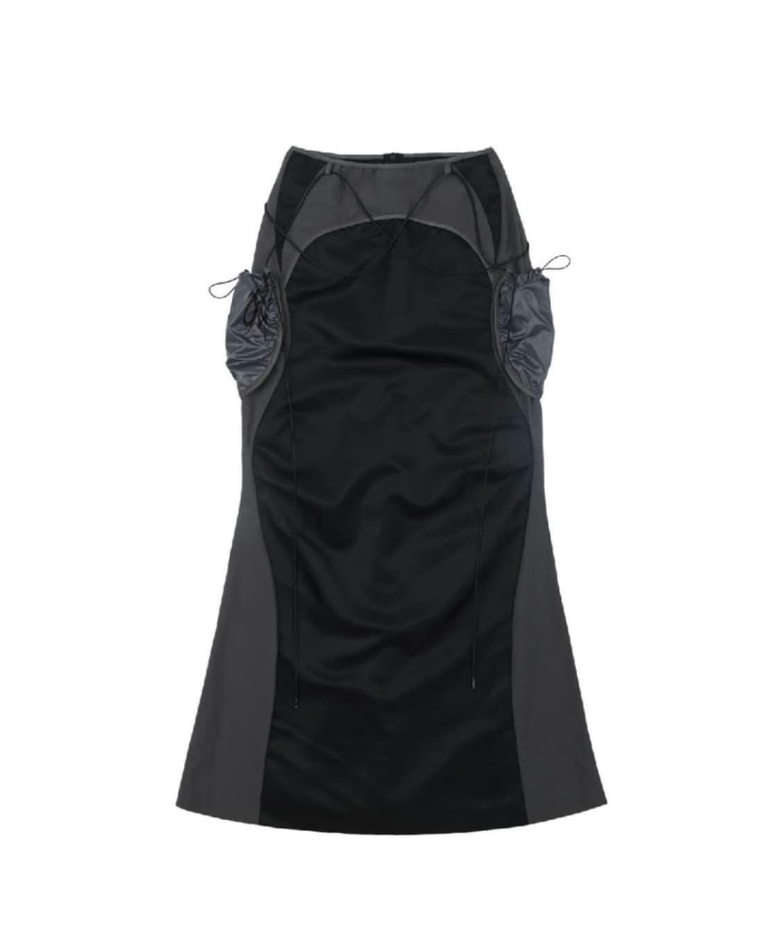 오호스 포켓 롱 스커트 상품이미지1