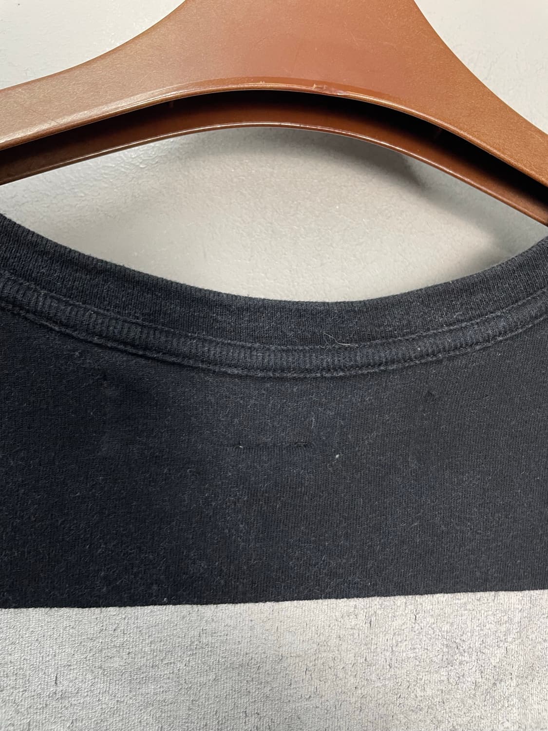 오프화이트 템프러처 블랙 반팔 H2397 상품이미지9