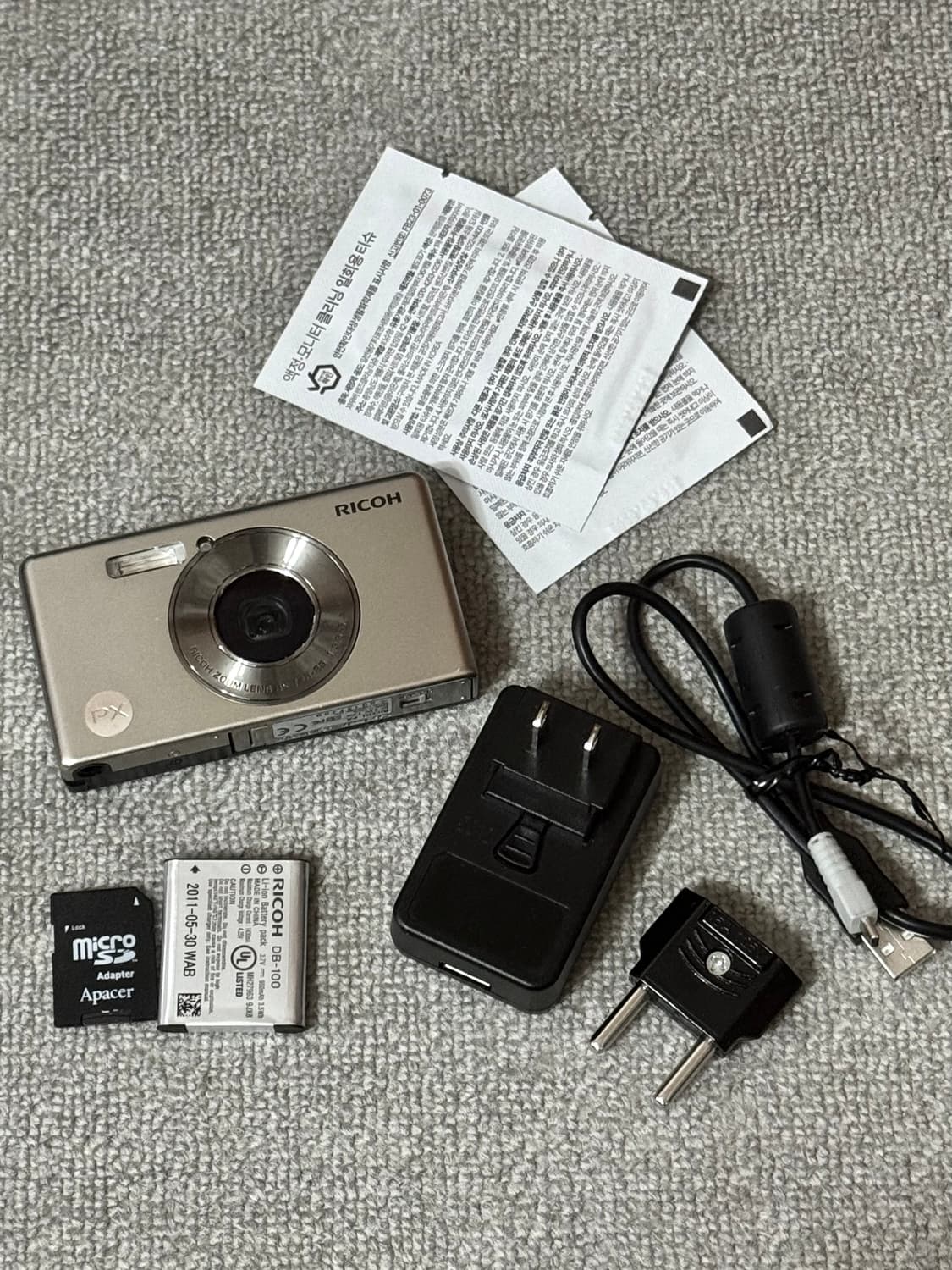 [작례] 리코 Ricoh px 실버 상품이미지1