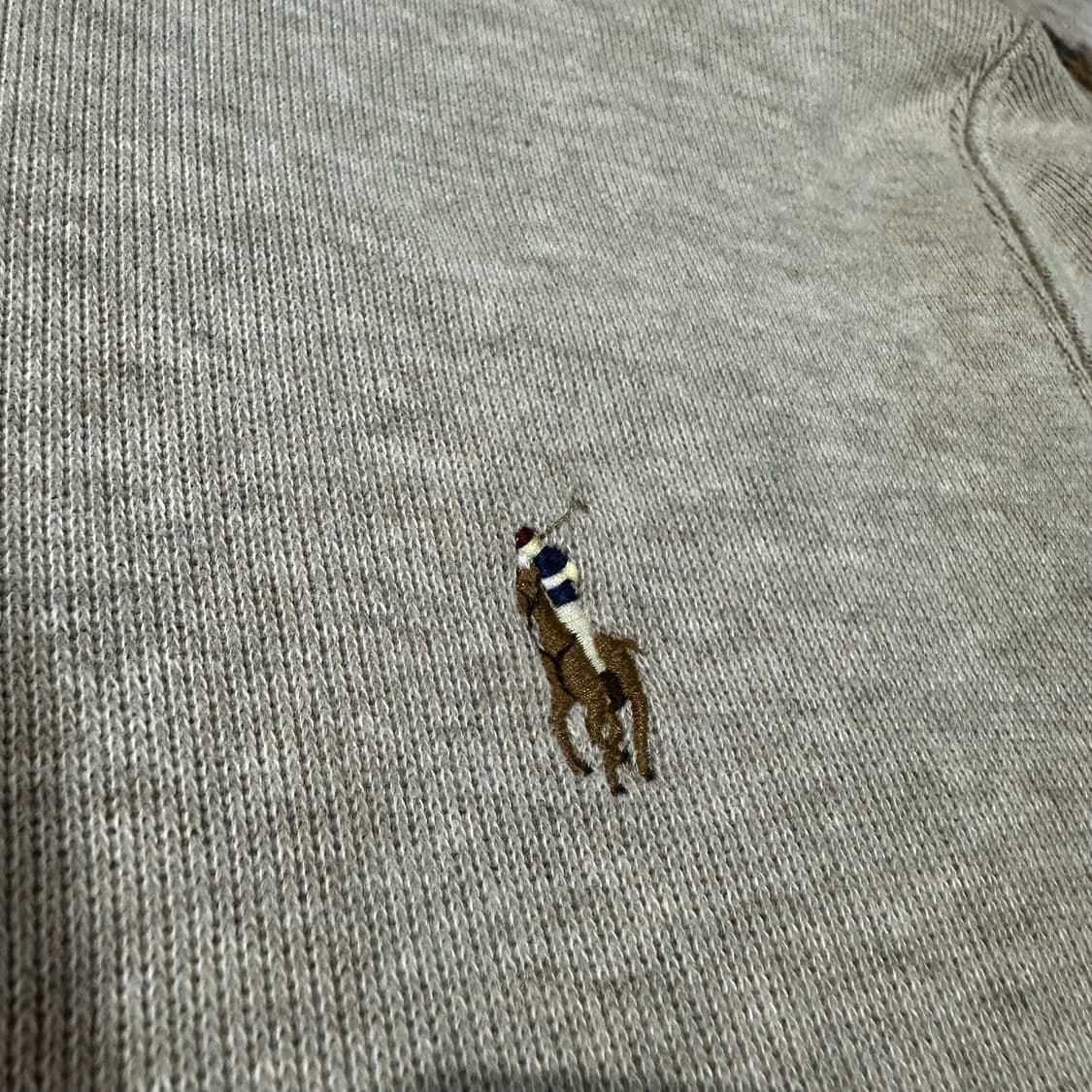 폴로 랄프로렌 반집업 니트 QR ✅ 상품이미지6