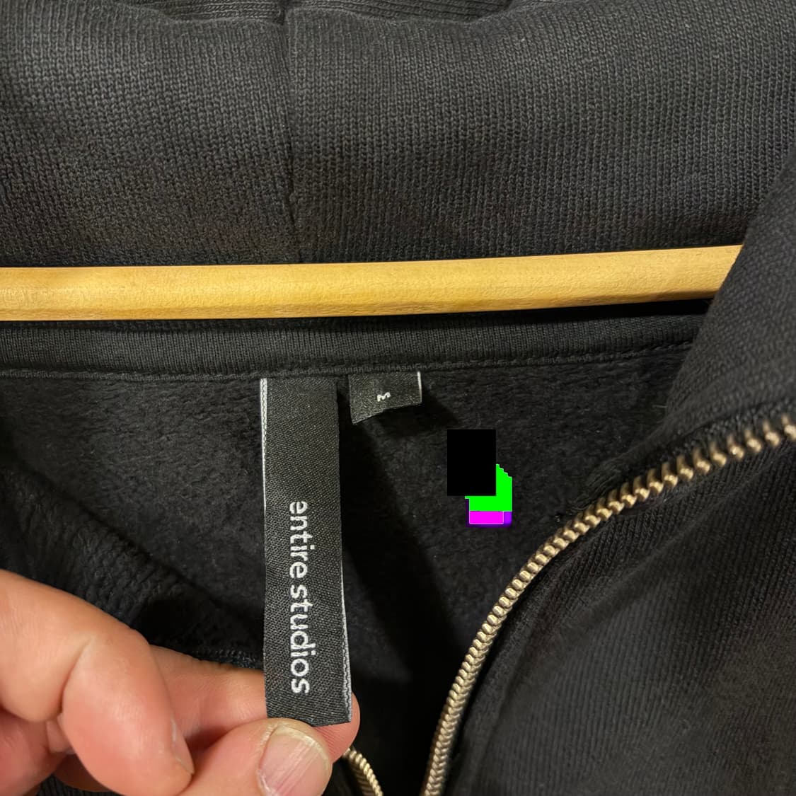 엔타이어 스튜디오 이터널 후드집업M 상품이미지2