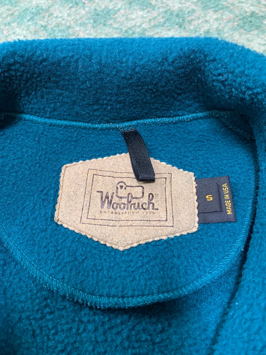 🇺🇸Woolrich 1990s Fleece Half Zip Pul 상품이미지7
