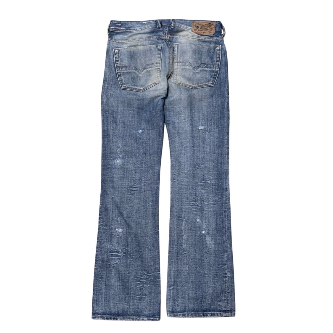 디젤 자티니 워싱 플레어 부츠컷 데님팬츠 상품이미지6