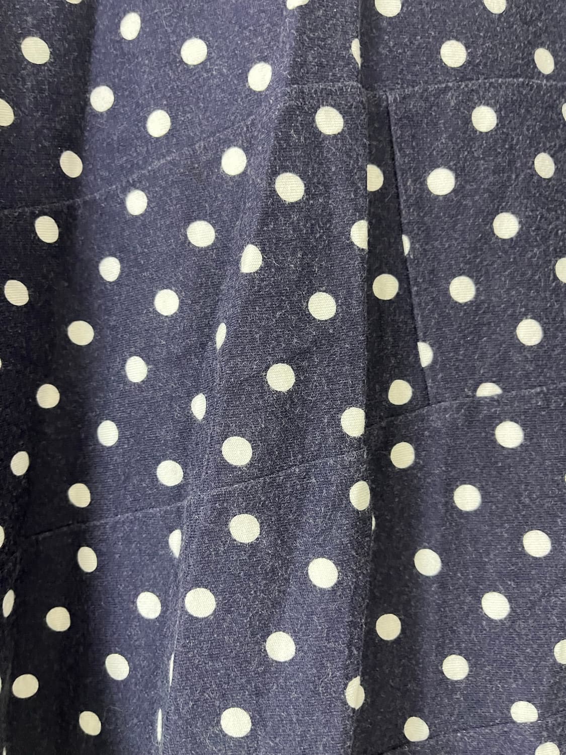 꼼데가르송 비대칭 폴카도트 롱슬리브 상품이미지4