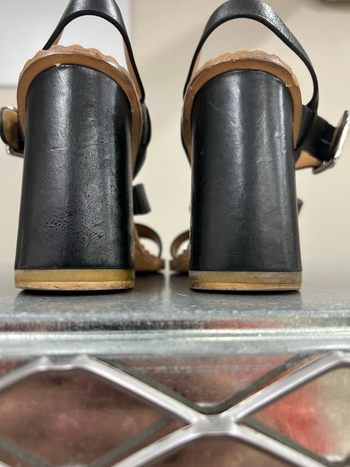 마크 제이콥스 블랙 레더 샌들 36 상품이미지10