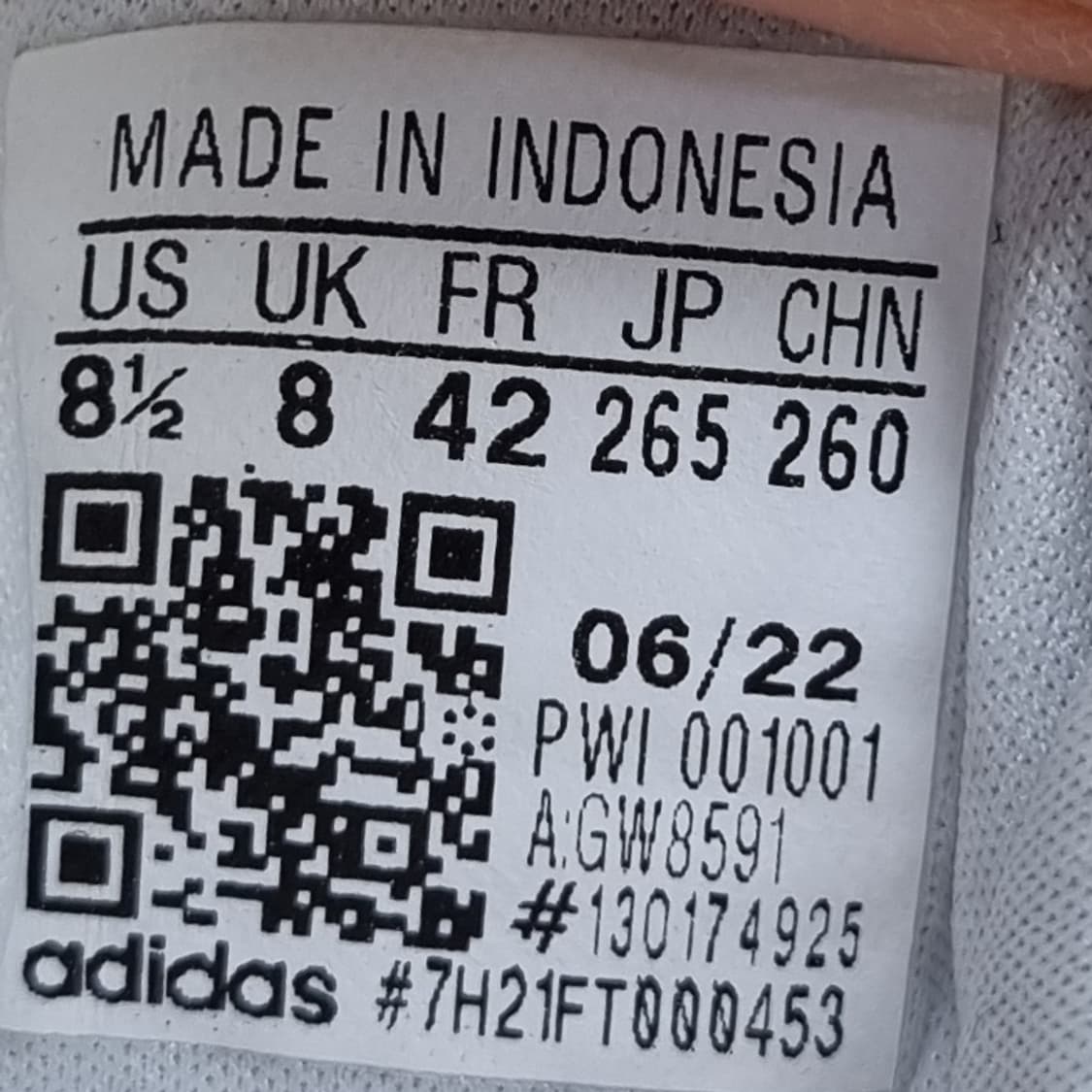 아디다스 퓨어부스트 남성운동화265 상품이미지6