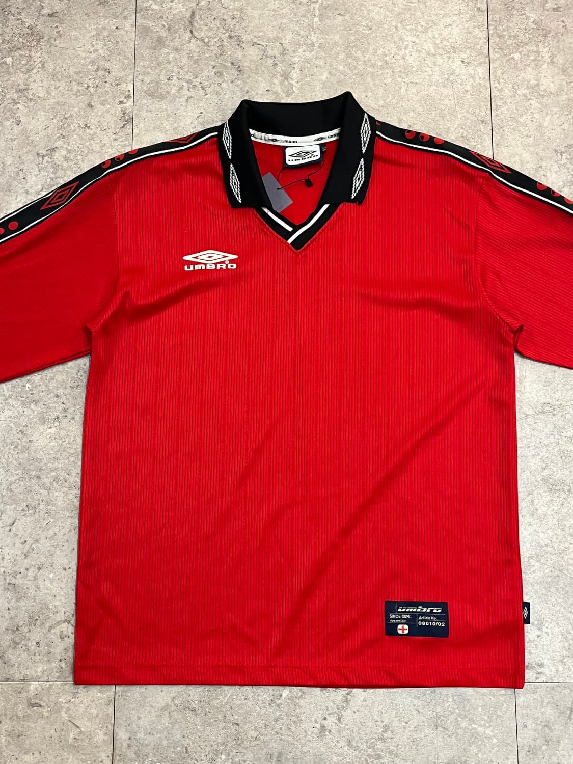 엄브로 긴팔 져지 레드 95 #csz2352 상품이미지5