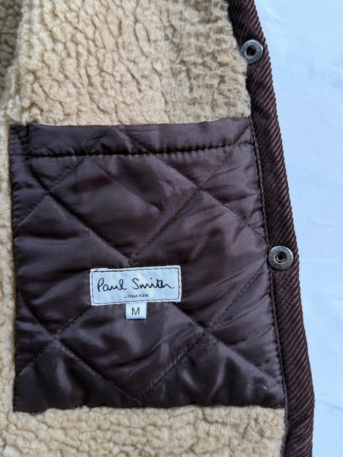 Lavenham X Paul Smith 라벤헴x폴스미스 퀼팅 자켓 M 상품이미지5