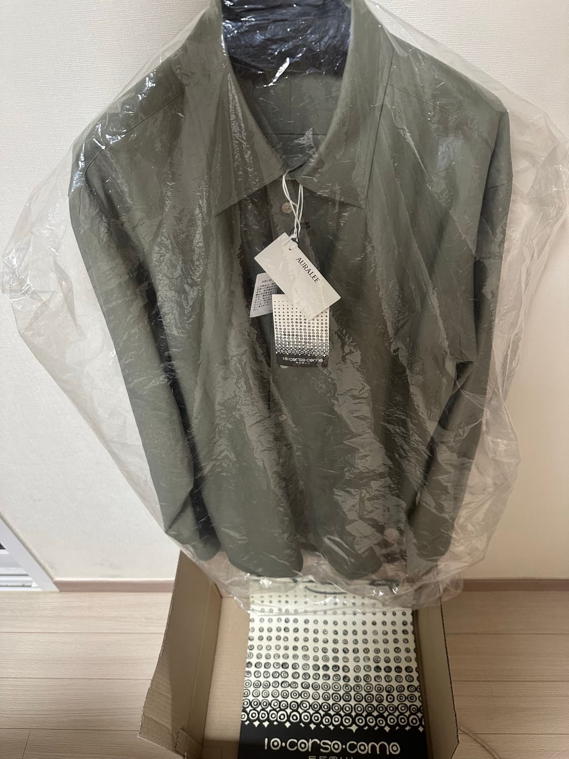 26ss AURALEE Washed Finx Twill Shirt [4] 상품이미지8