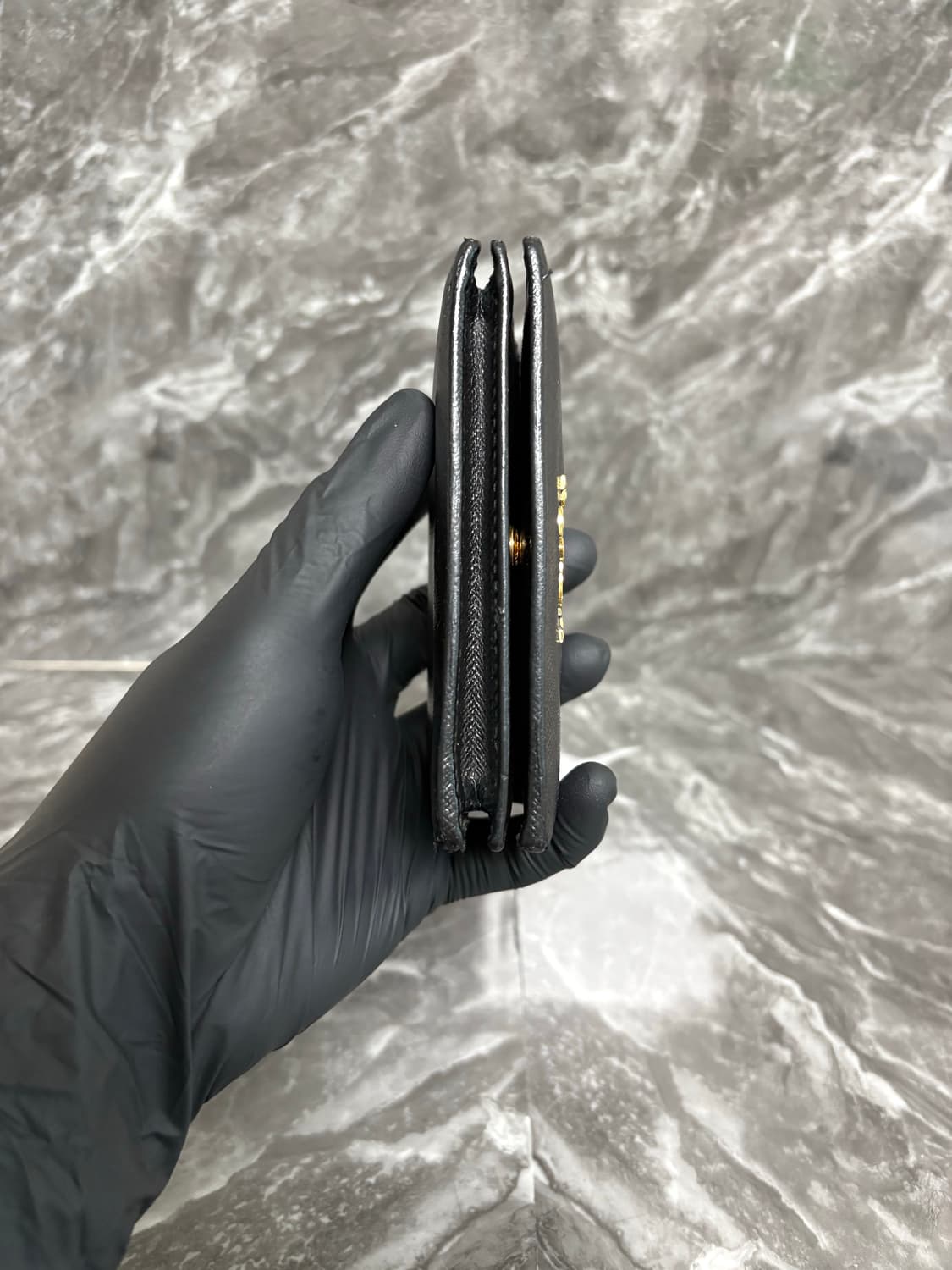 프라다 사피아노 금장 메탈로고 카드지갑 상품이미지7