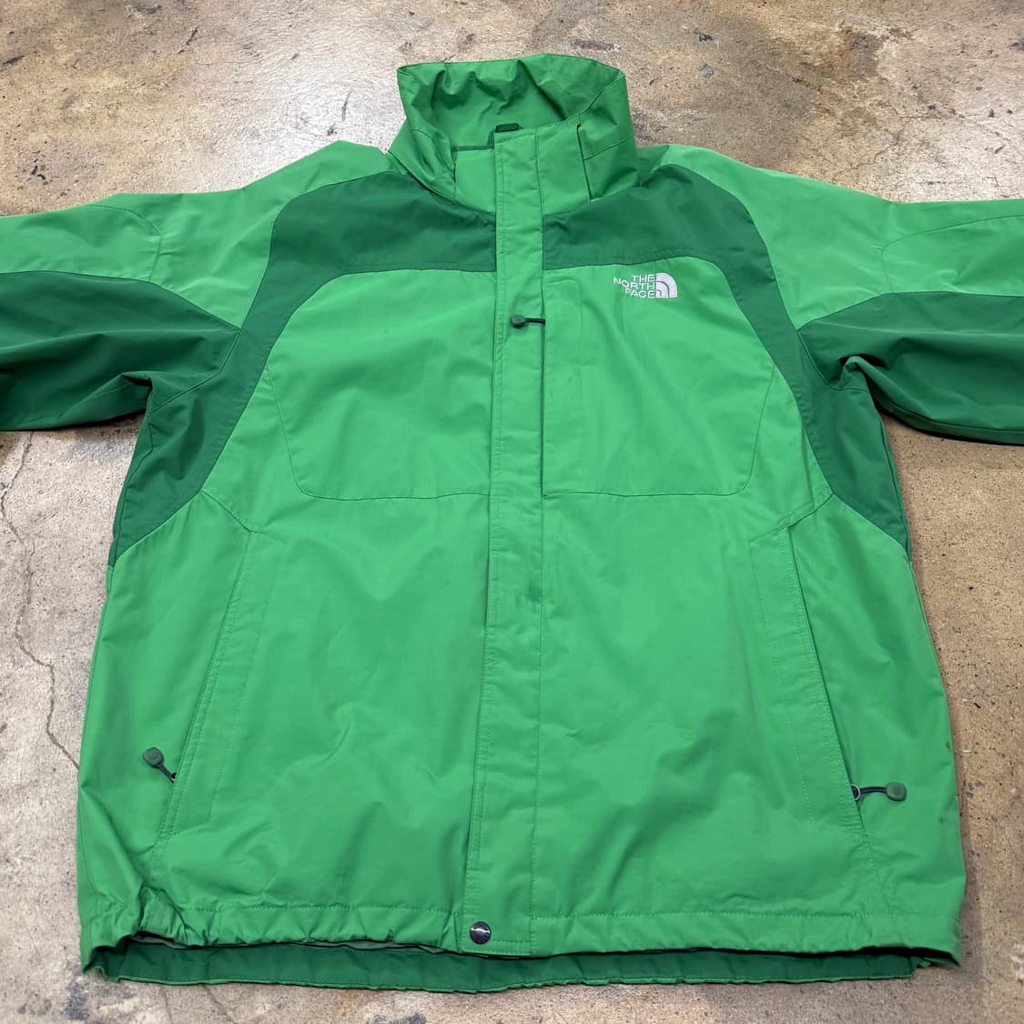 [정품/XL] 노스페이스 그린 바람막이 자켓 b14 상품이미지3