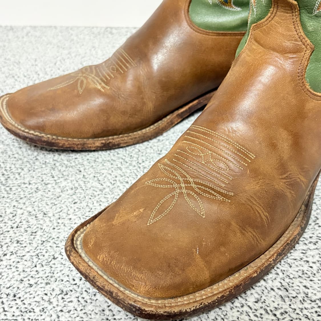 토니 라마 빈티지 웨스턴 카우보이 부츠 Made in USA 상품이미지3
