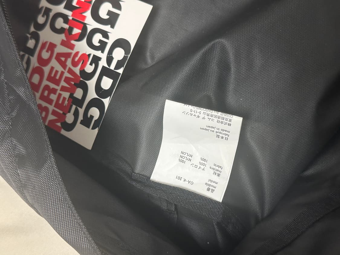 [새상품/ 정품] 꼼데가르송 CDG 백팩 상품이미지7