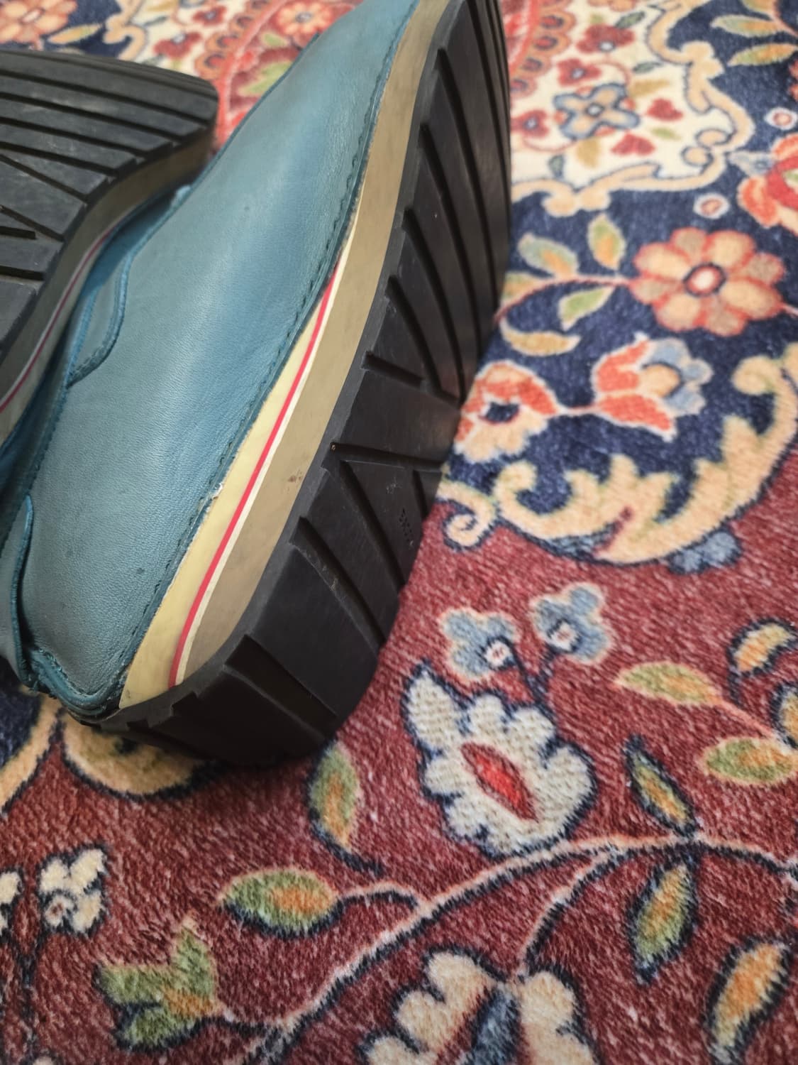 발리 BALLY 빈티지 치타 레더 스니커즈 (37.5) 상품이미지8