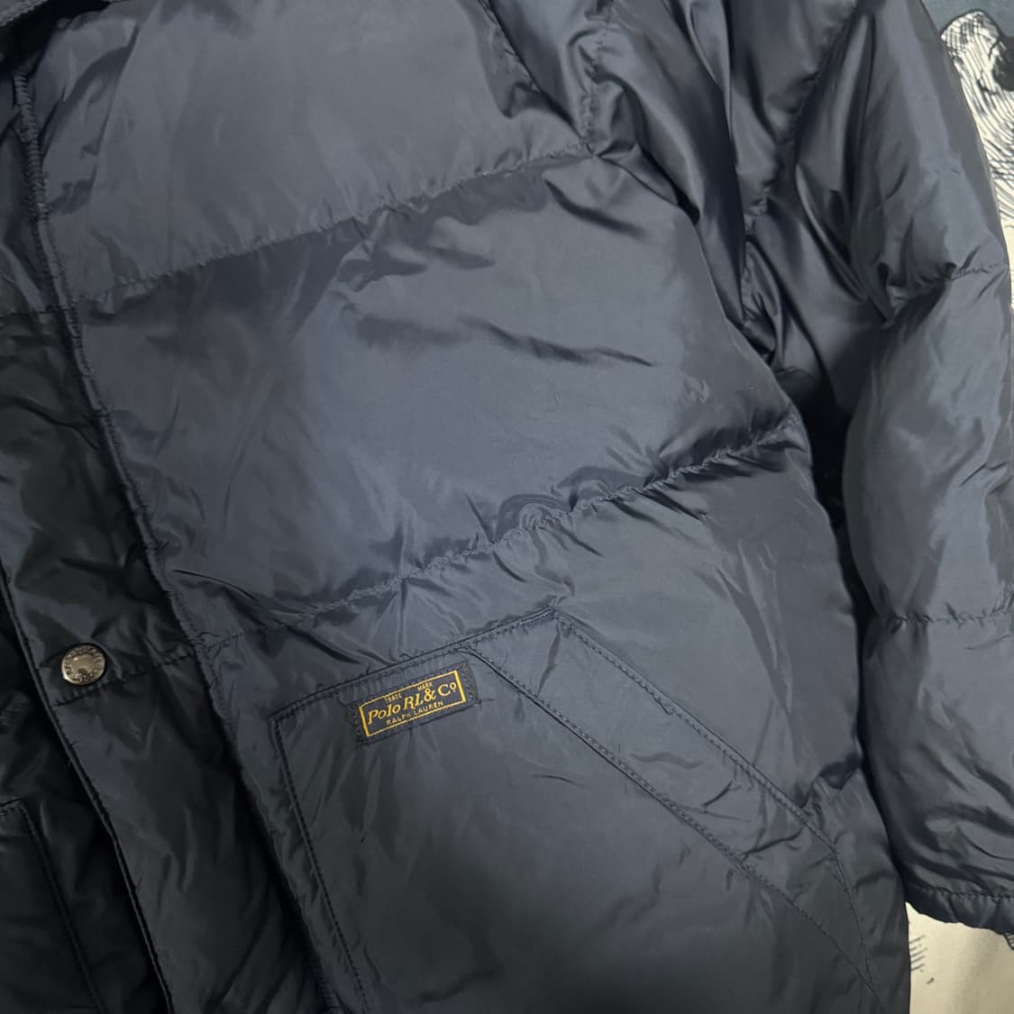 폴로 덕다운패딩 L사이즈  상품이미지3