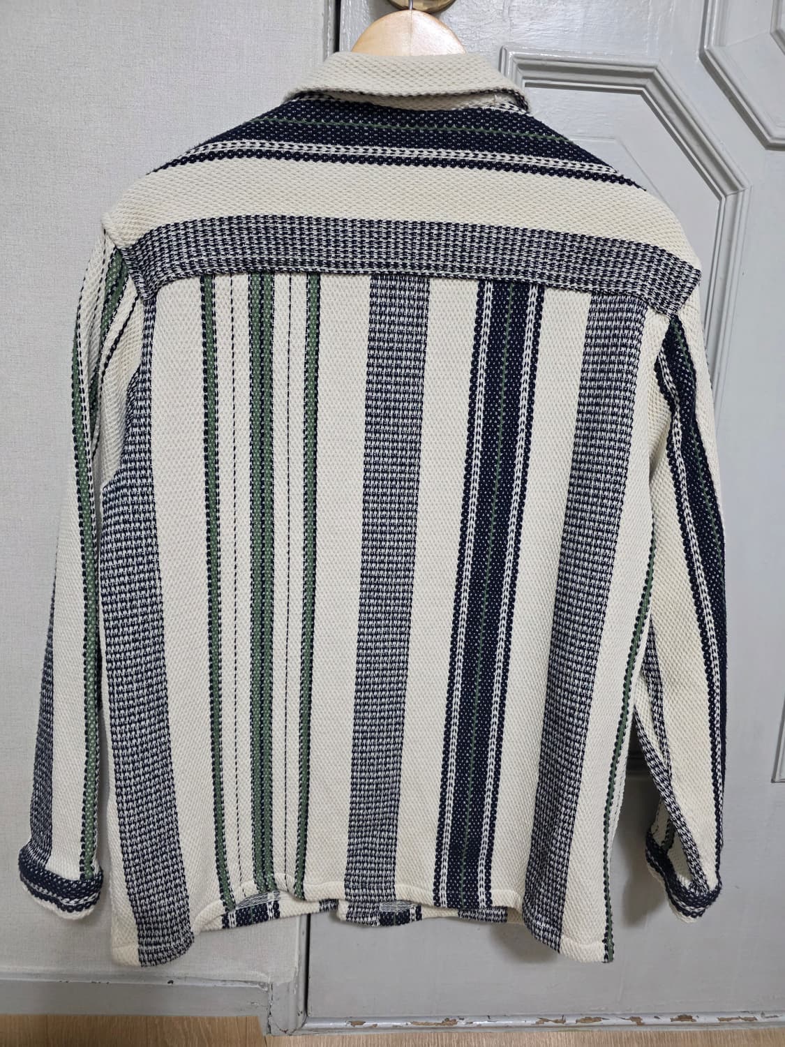 자라 자카드 셔츠 자켓 상품이미지6