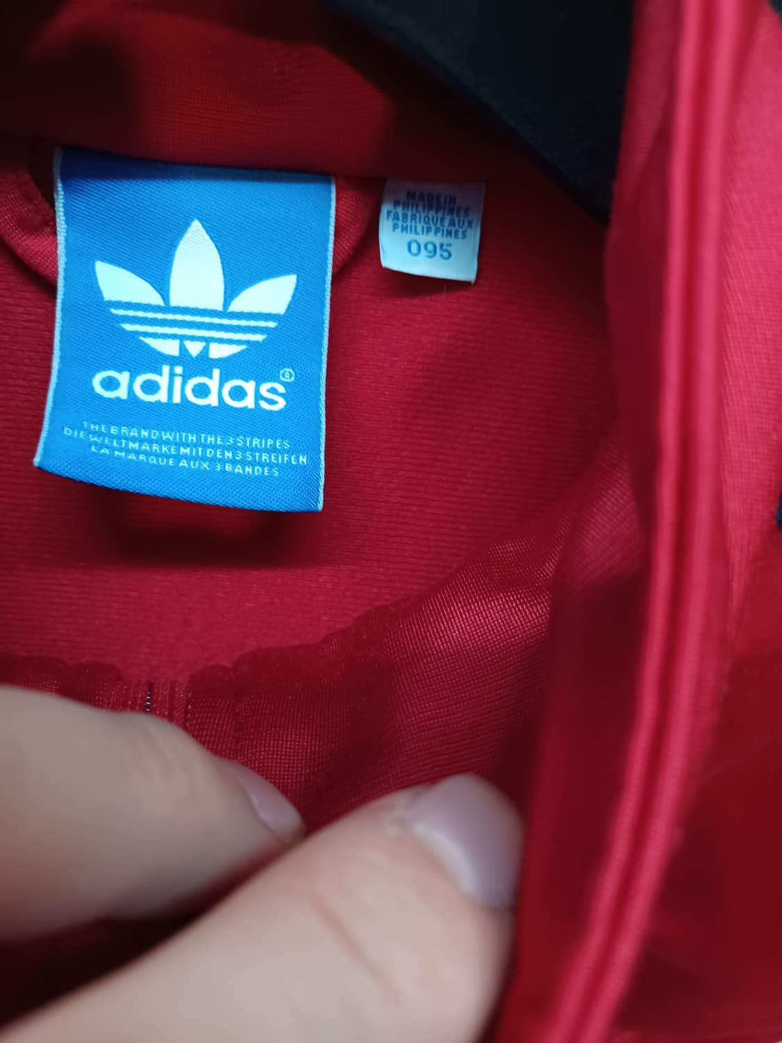 아디다스 파이어버드 트랙탑 져지 빨네이비 95 상품이미지5