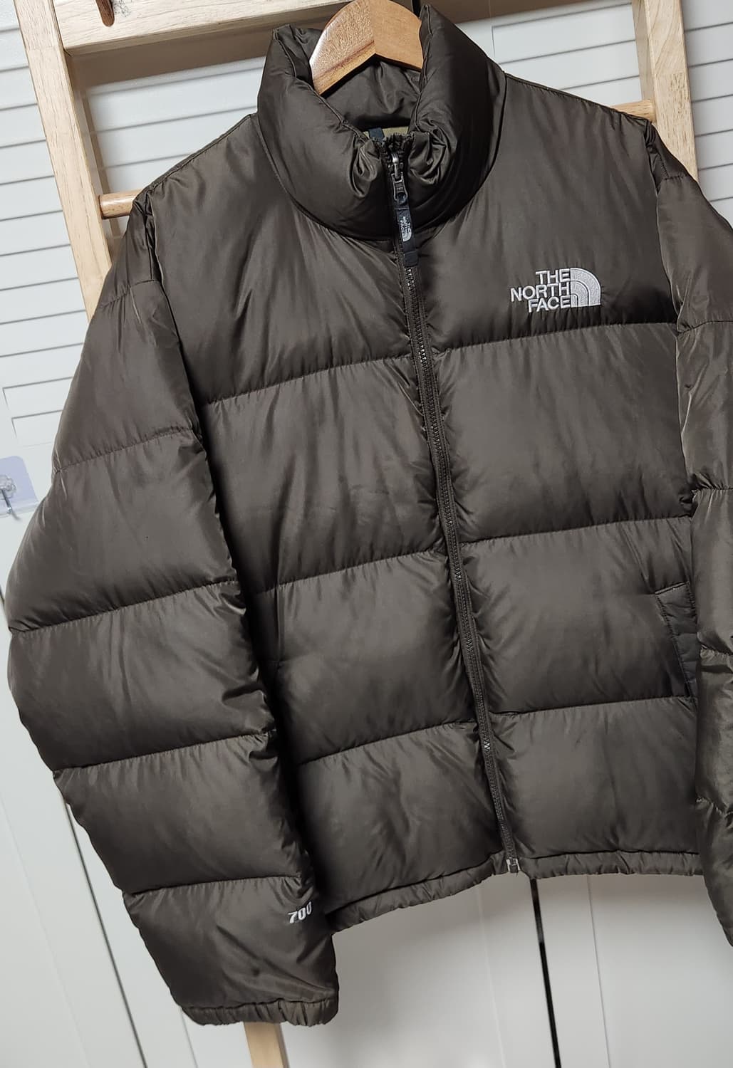 노스페이스 700 눕시 브라운 패딩 자켓 상품이미지3