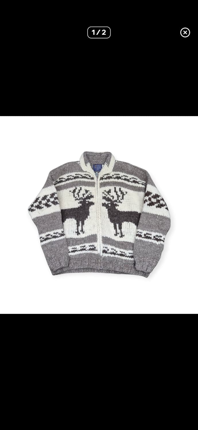 빈티지 코위찬 사슴 상품이미지2