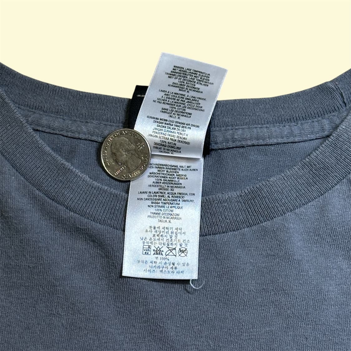 할리 데이비슨 튜블라 포켓 롱슬리브 그레이 XL 상품이미지7