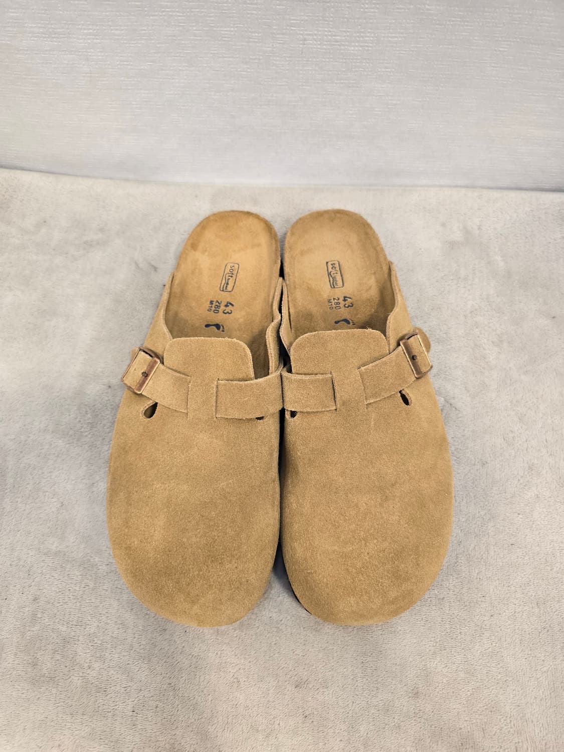 버켄스탁 보스턴 스웨이드 뮬 블로퍼 275~280 상품이미지2