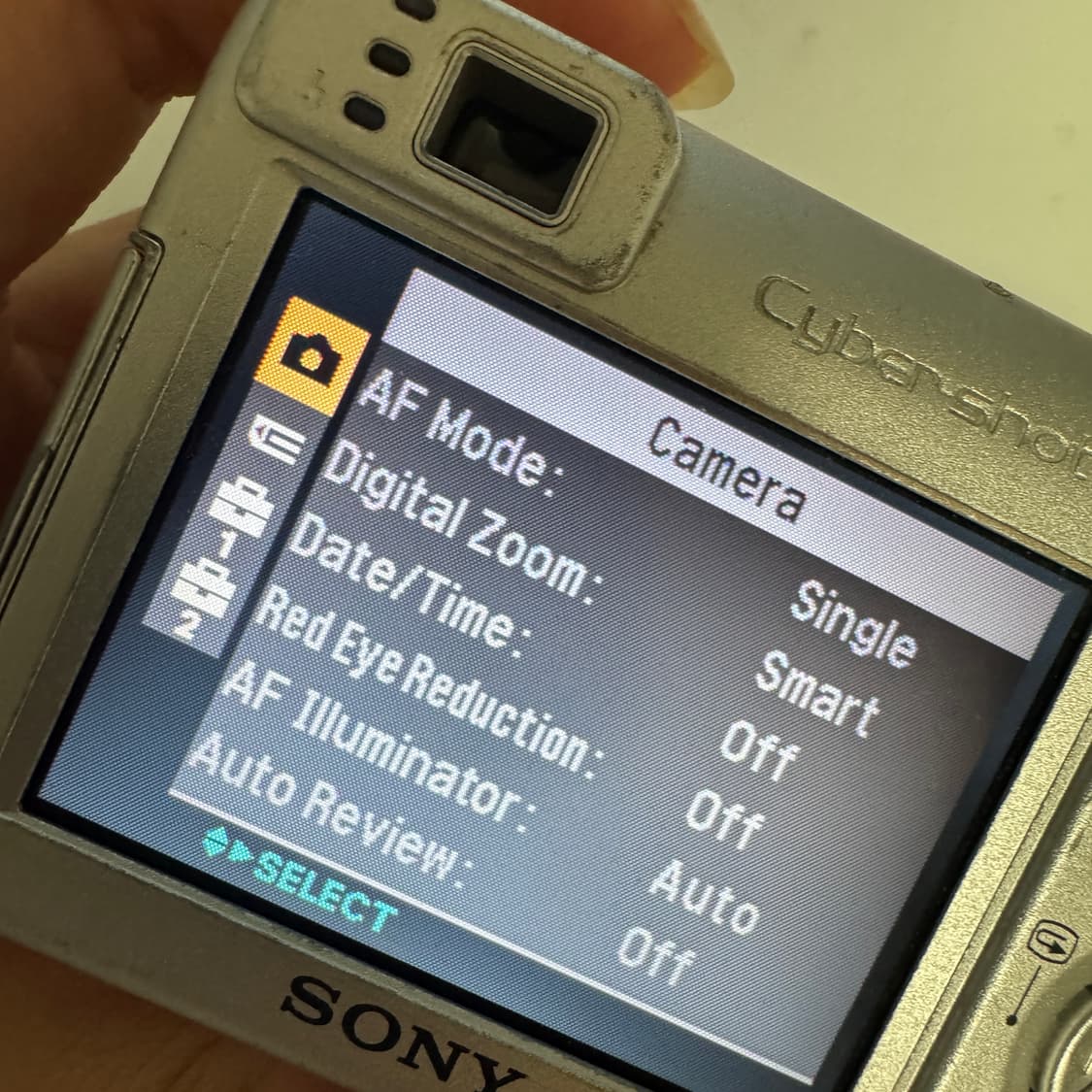 소니 사이버샷 DSC-W1 상품이미지6