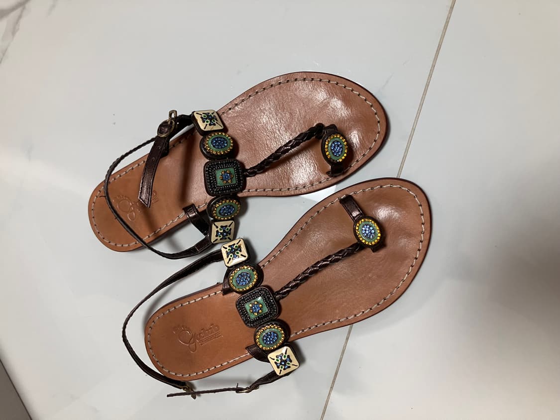 주얼리 토링 스트랩 샌들 리조트룩 상품이미지2