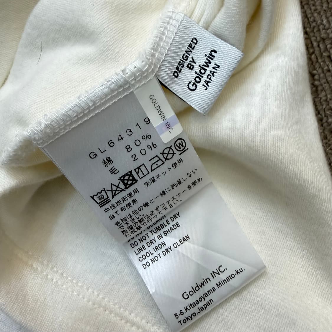 goldwin japan 골드윈 반팔 티셔츠 3 상품이미지4