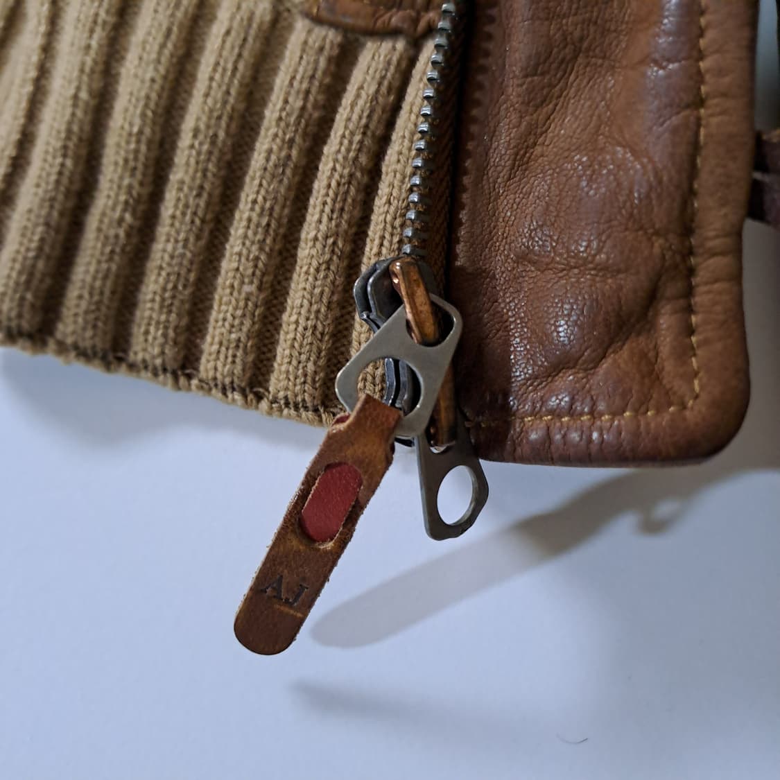 (택포) 아르마니진 고트스킨 후드 무스탕 48 B813 상품이미지7