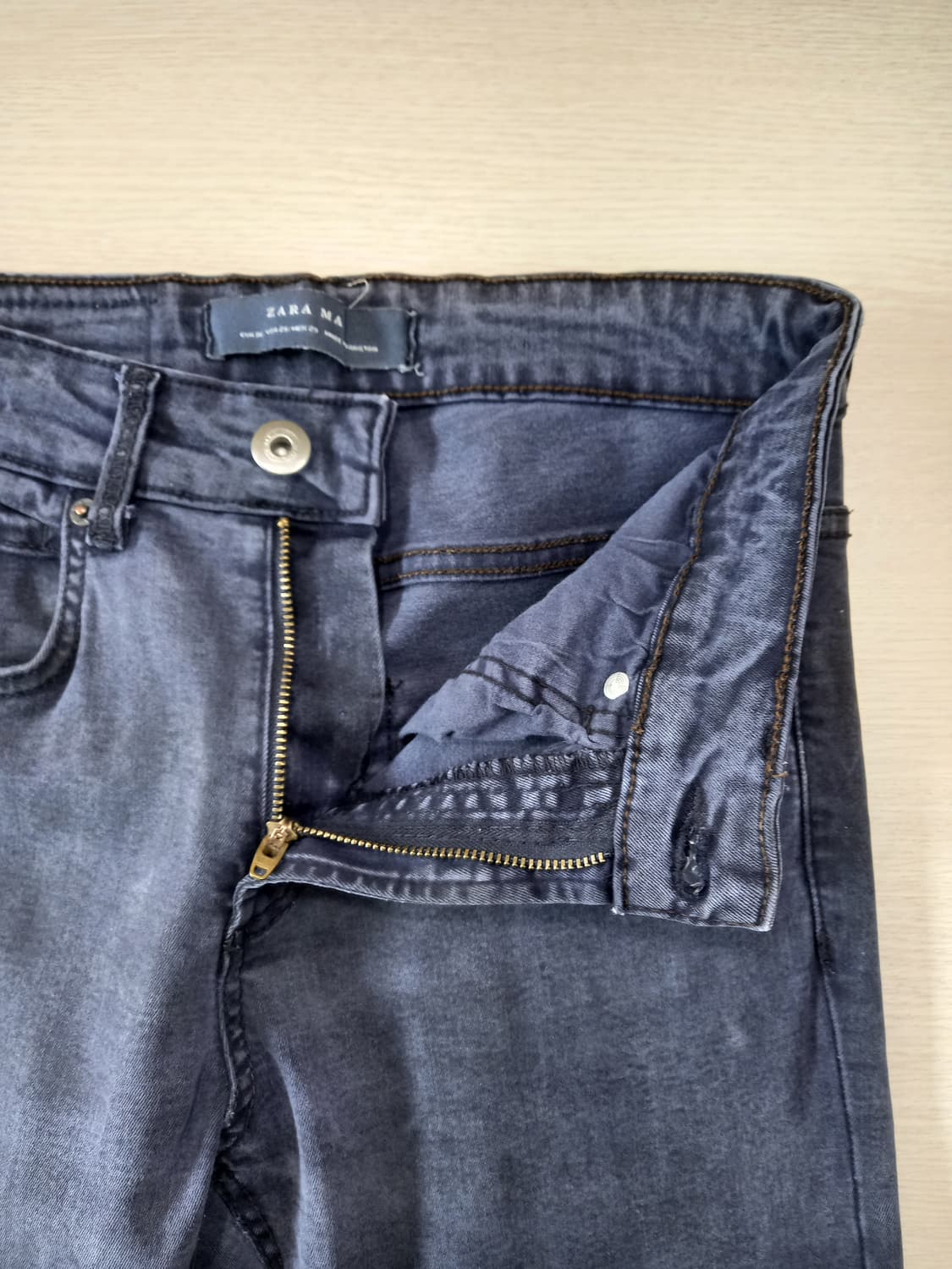 28 ZARAMAN 스판스키니 진청 28-877 상품이미지6