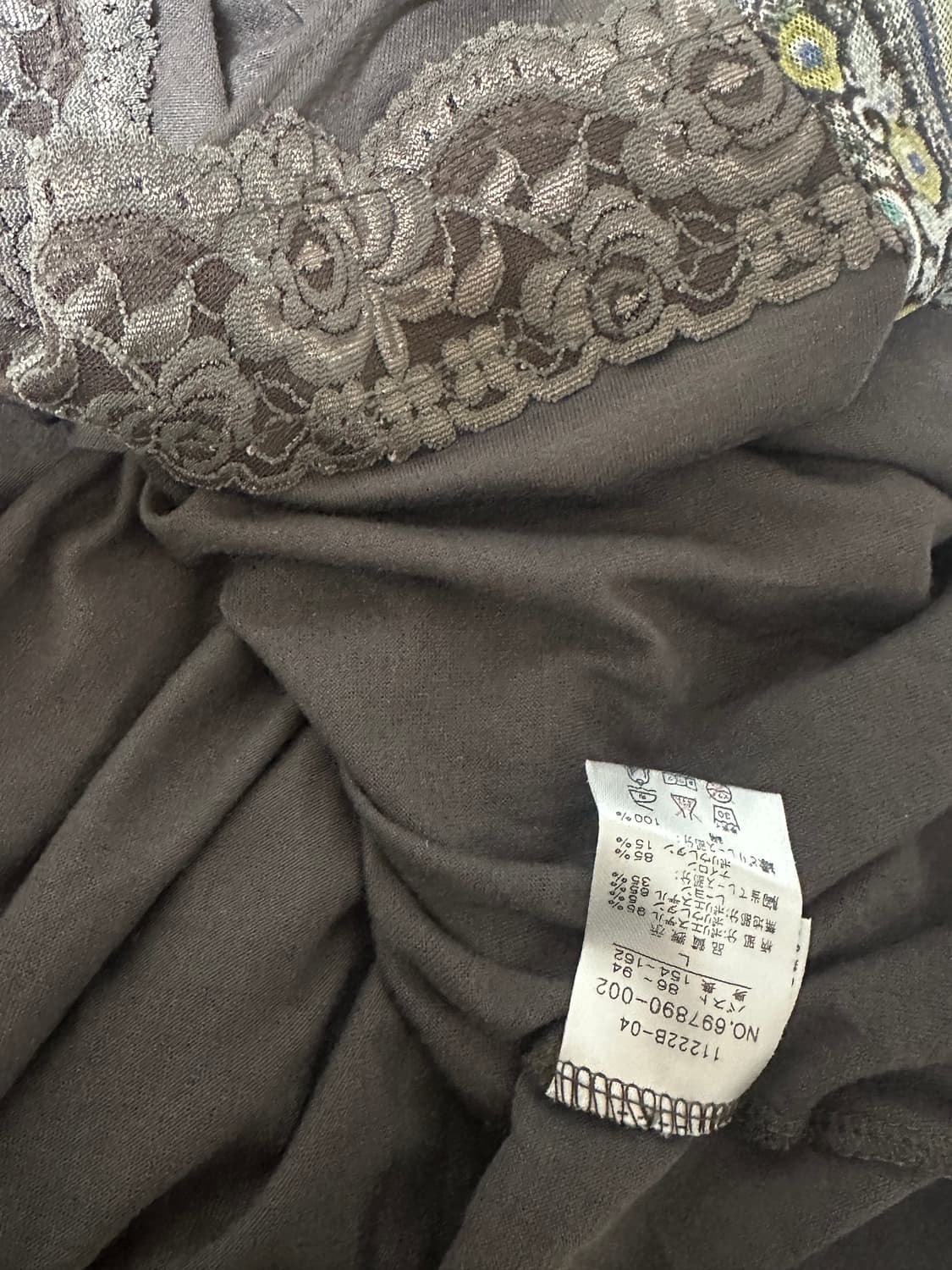 빈티지 레이어드 페이즐리 에스닉 히피 모리 모리걸 블라우스 티셔츠 상품이미지7