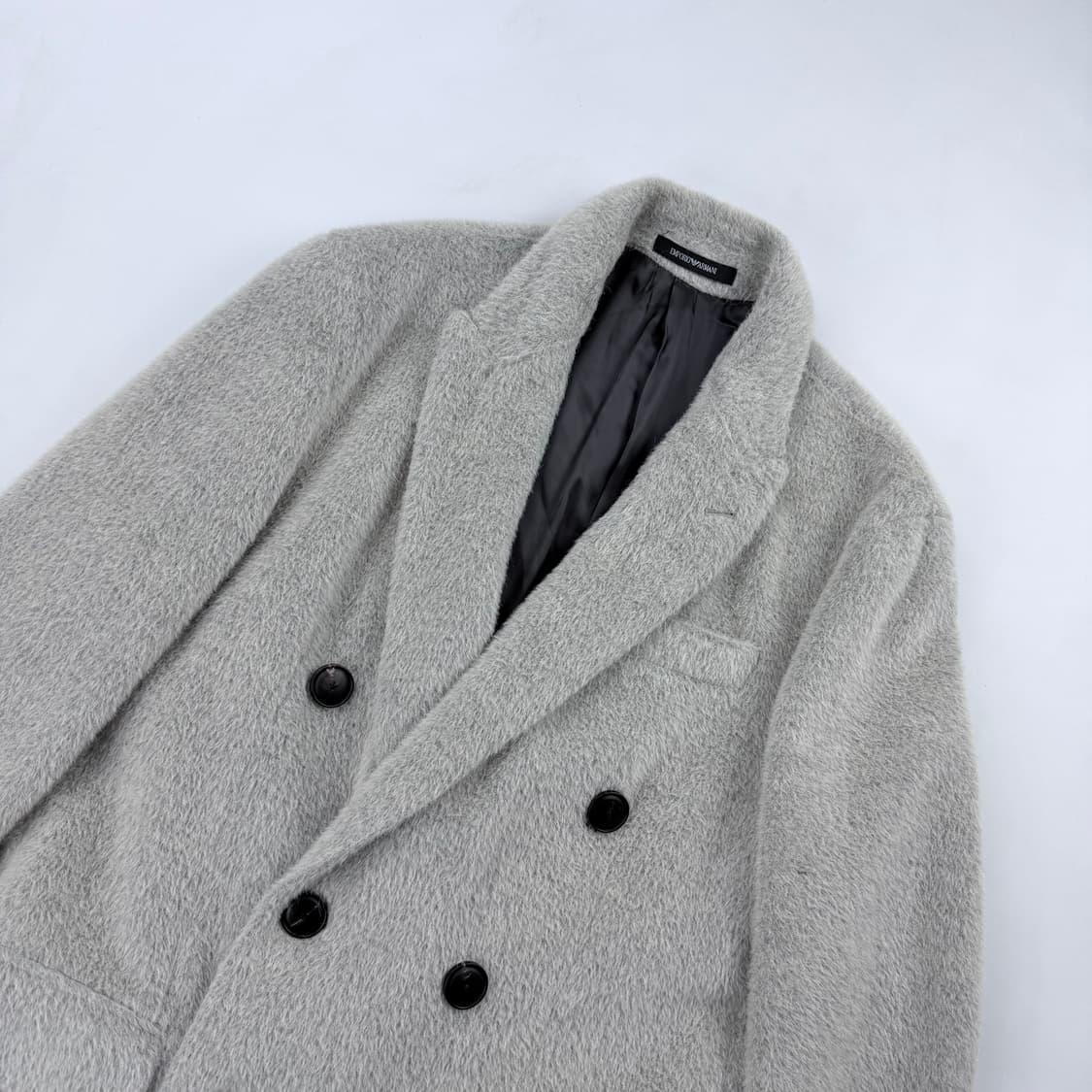 EMPORIO ARMANI Alpaca wool blend coat 상품이미지3