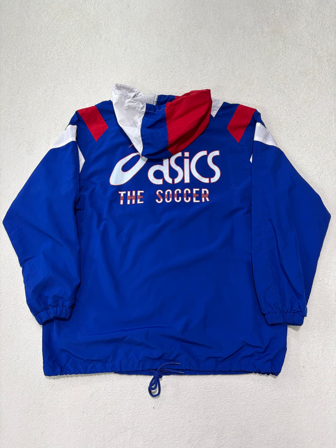 아식스 90s 올드스쿨 아노락 바람막이 반집업 100-105 상품이미지4
