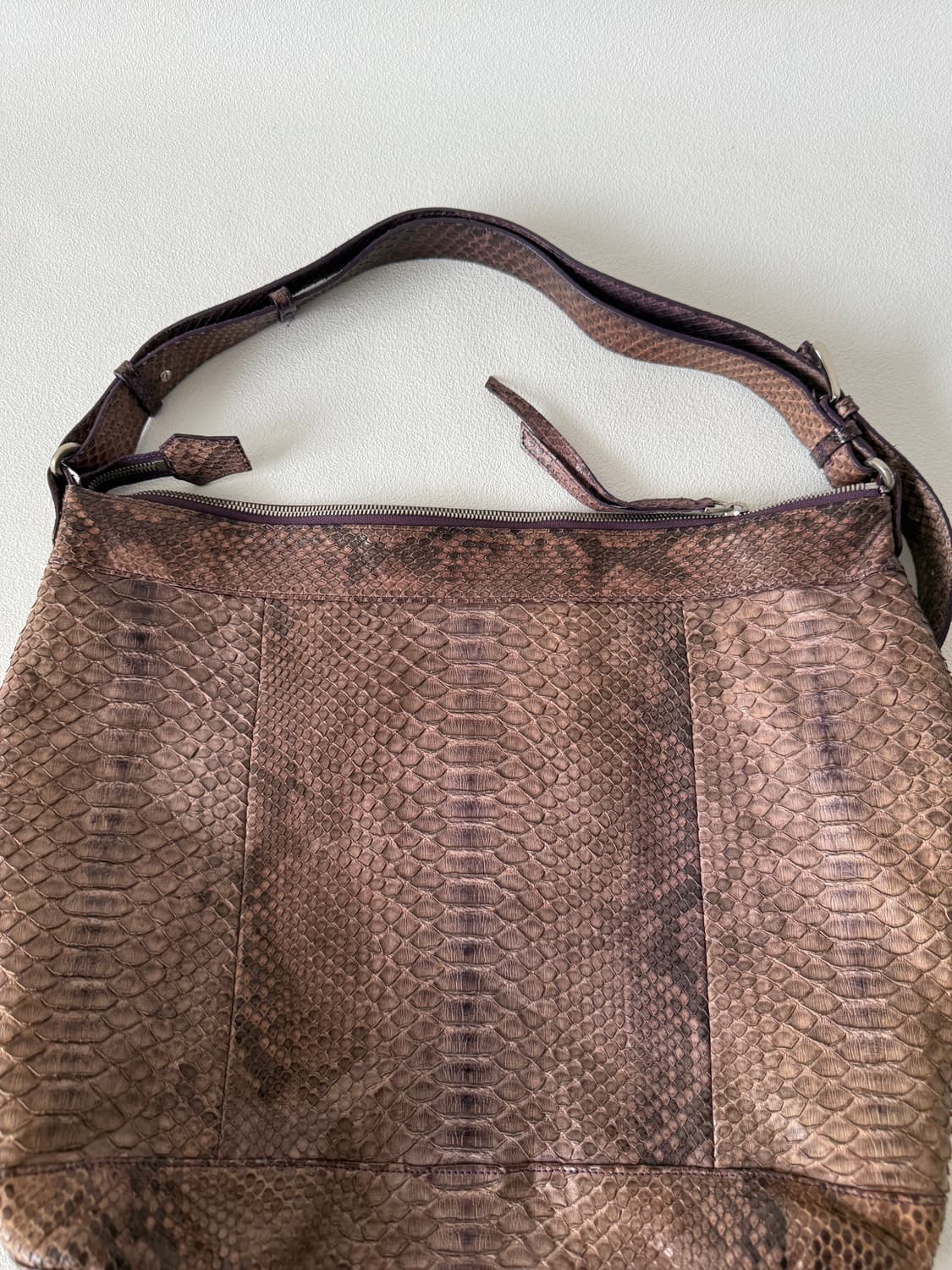 RUVIRUVI 리얼 파이톤 호버 크로스 숄더백 상품이미지3