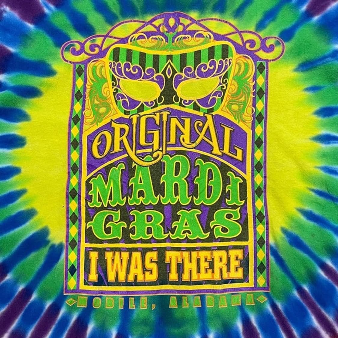 Mardi Gras 타이다이 티셔츠 (M)  상품이미지2